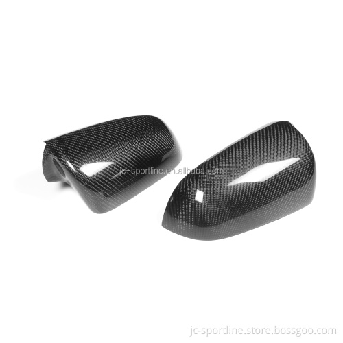 Carbon Fiber A4 B7 Mirror Cover Caps for Audi B7 (2006-2008)